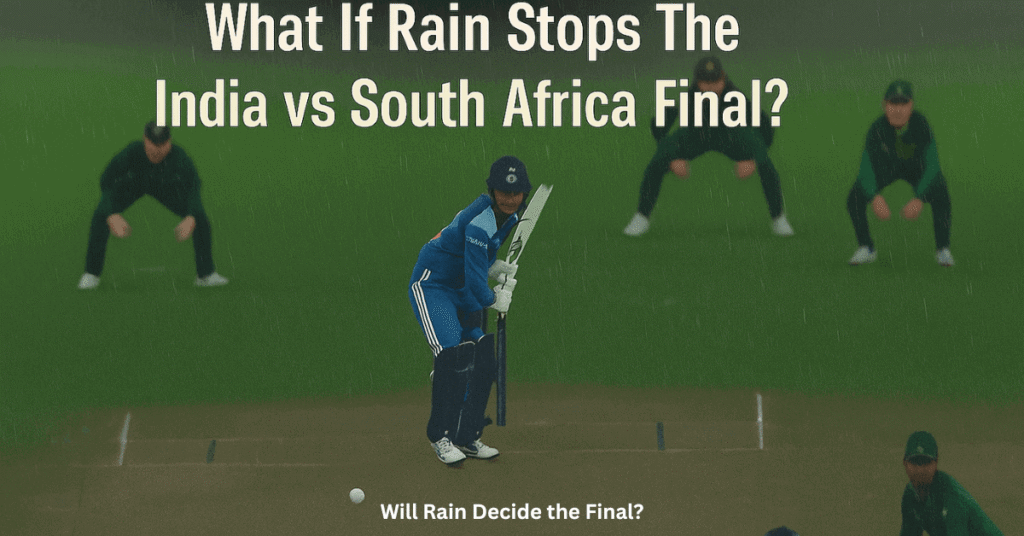 India vs South Africa Women’s World Cup final