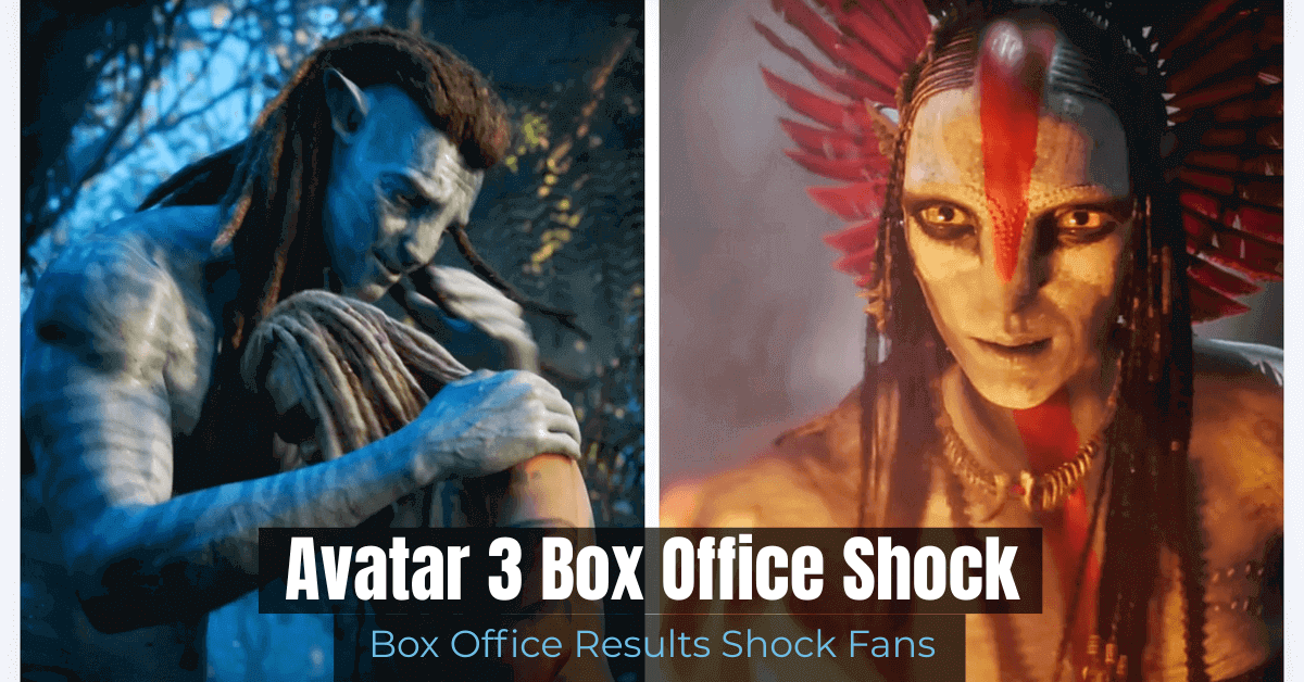 Avatar 3 box office shock feature image showing trailer scenes and opening weekend performance