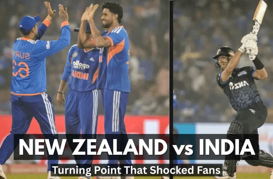 New Zealand vs India 2nd T20I match turning point with players from both teams