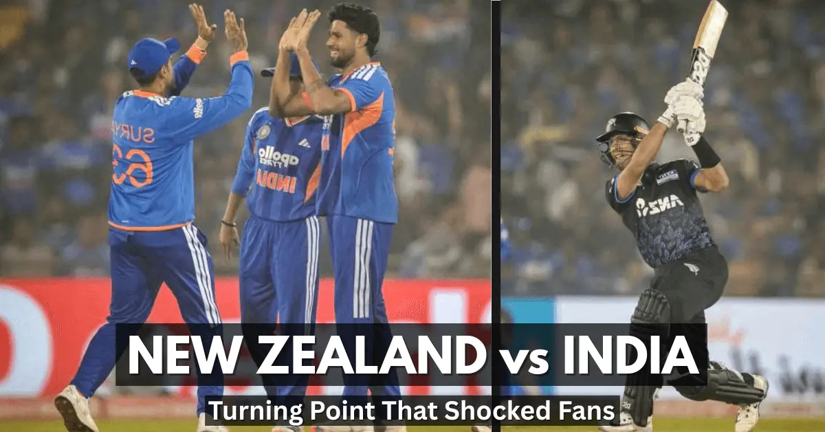 New Zealand vs India 2nd T20I match turning point with players from both teams