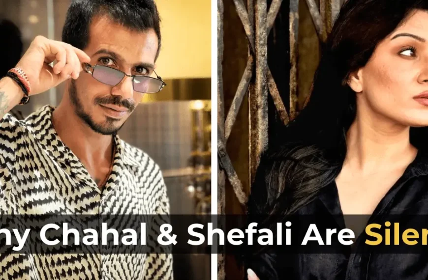 Shefali Bagga and Yuzvendra Chahal's image for the blog regarding their silence after the Mumbai meeting