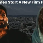 Shahid Kapoor and Tripti Dimri in O Romeo film background image with Mumbai city