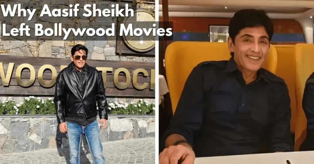 Aasif Sheikh in casual look, for the blog explaining why he left Bollywood movies