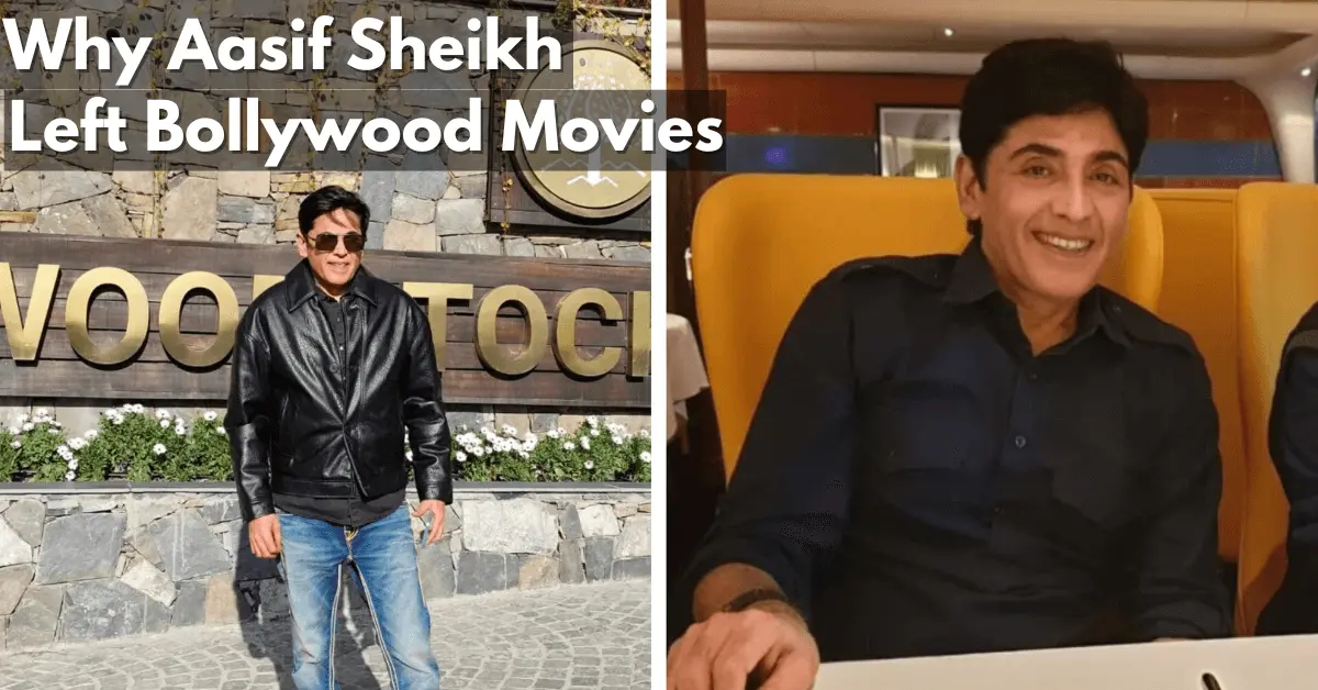 Aasif Sheikh in casual look, for the blog explaining why he left Bollywood movies