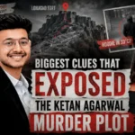 Feature image for the Ketan Agarwal murder plot blog showing Ketan Agarwal, Siya Goyal, Lohagad Fort, and the main investigation clues.