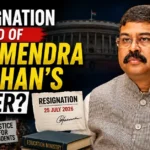 Dharmendra Pradhan resignation as Union Education Minister
