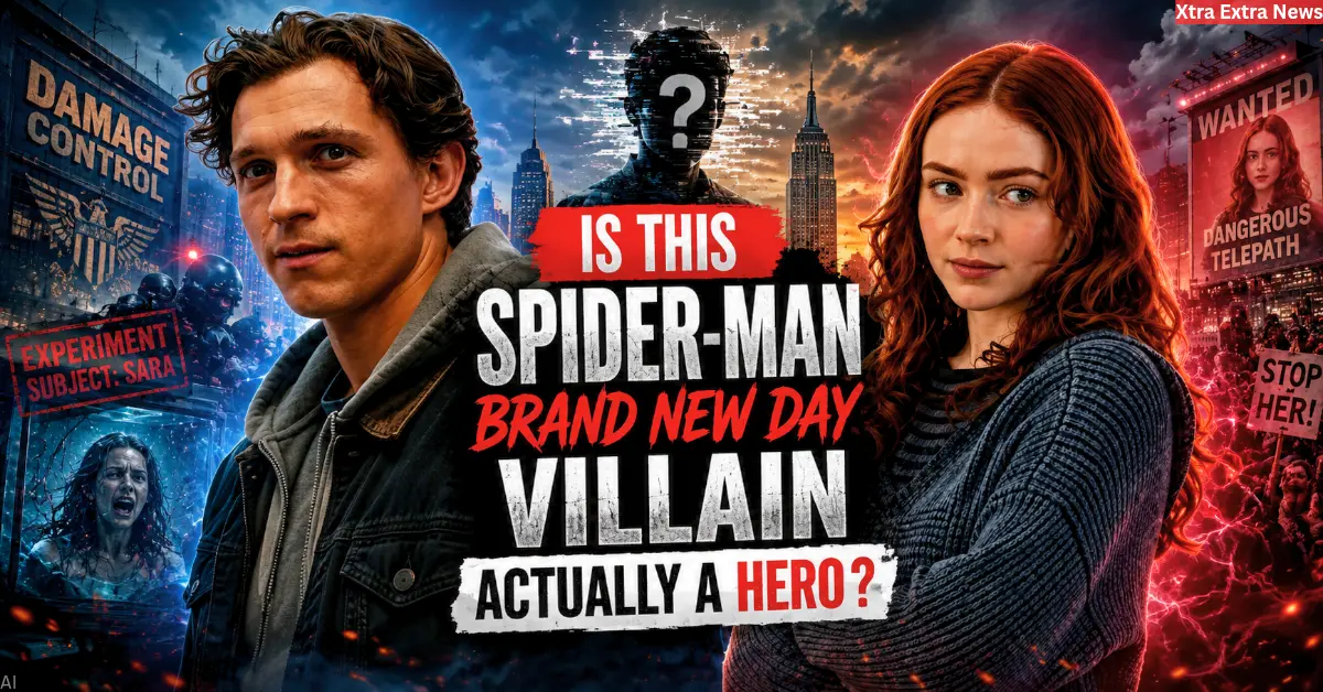 Spider-Man and Jean Grey as Spiderman brand new day villain