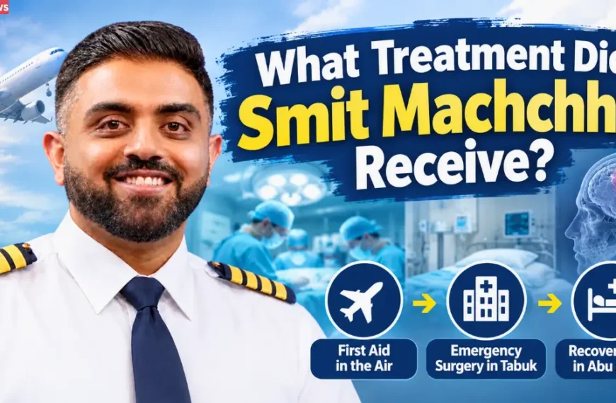 Smit Machchhar health condition and medical treatment after the flight attack